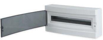 Щит распределительный навесной Unix 1х24мод. IP41 прозр. дверь PROxima EKF ux-1x24-n