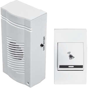 Звонок беспроводной Комфорт 32 мелодии 100м 2AAAх1.5В МОНОМАХ КМ-01Б