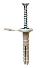 Саморез 4х35мм с дюбелем C6 (уп.100шт) DKC CM06520