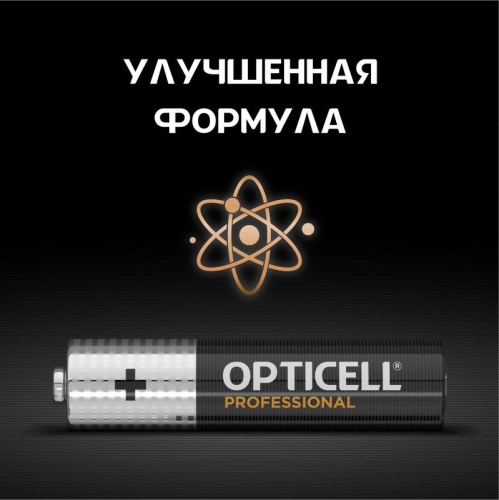 Элемент питания алкалиновый AAA/LR03 (блист. 4шт) Professional Opticell 5052002/6052002