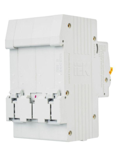 Выключатель автоматический дифференциального тока 2п C 6А 10мА тип AC 4.5кА АД-12 KARAT IEK MAD10-2-006-C-010