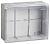 Коробка распаячная ОП 240х195х90 IP55 КМ41276 прозр. крыш. IEK UKO10-240-195-090-K51-55