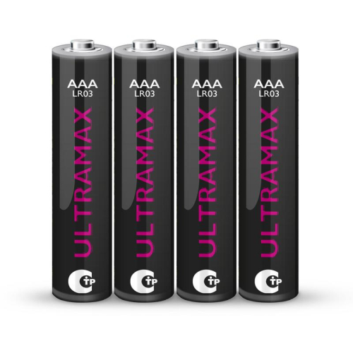 Элемент питания алкалиновый AAA/LR03 1.5В ULTRAMAX LR03UM-B4 BL-4 (уп.4шт) ФАZА 5043084