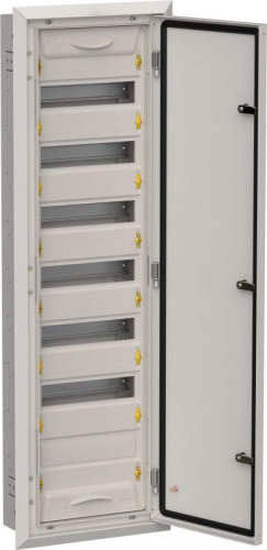 Корпус ЩРв-84 (1х84) TITAN 5 1130х365х130 IP31 метал. сер. IEK TI5-50-V-084-31-7035