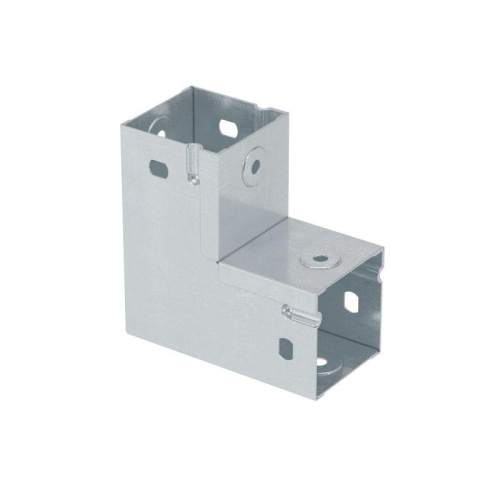 Угол для лотка вертикал. неперфорир. вверх 90град. 50х50 цинк-ламель DKC 39001ZL