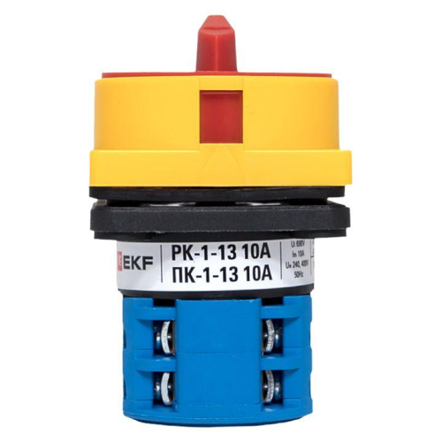 Переключатель кулачковый ПК-1-13 10А 3п "0-1" с блокировкой IP65 PROxima EKF pk-1-13-10-a65