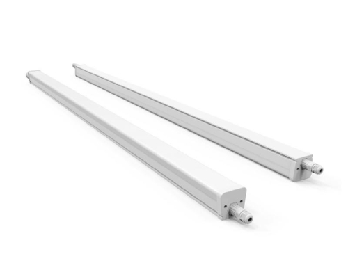 Светильник светодиодный ДСП WP 10 C 50W OP 865 L1500 G2 1444х62х57мм 50Вт 6500К IP65 бел. Русский Свет 27071025247