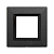 Рамка 1-м 2мод. Avanti метал. графит. DKC 4407852