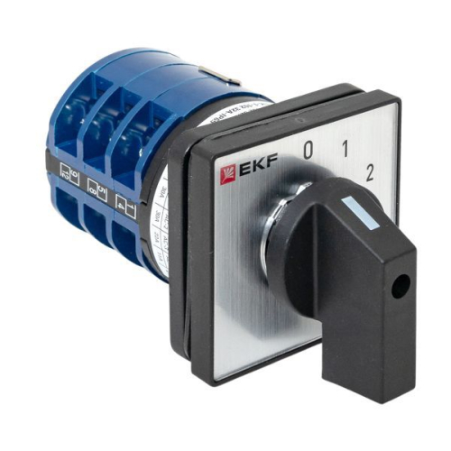 Переключатель кулачковый ПК-1-102 2п 32А "0-1-2-3" IP65 EKF pk-1-102-32-65