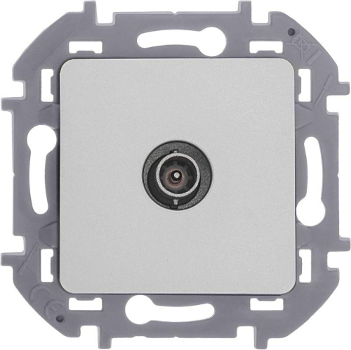 Розетка телевизионная оконечная TV Inspiria 10дБ 5-862мГц механизм алюм. IEK 673872