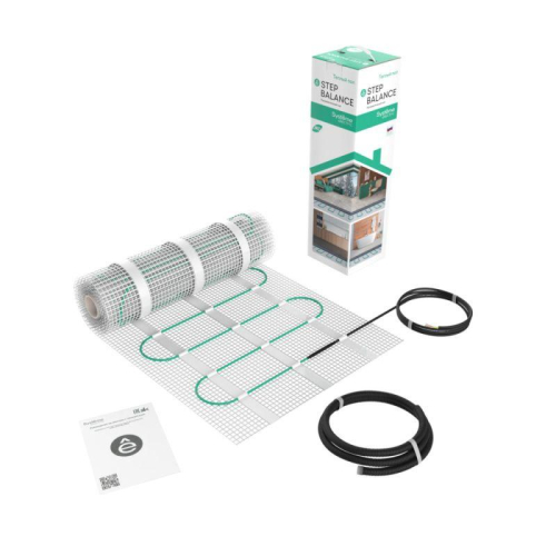 Комплект "Теплый пол" (мат) Step Balance SBM150100 150Вт/кв.м 1500Вт 10кв.м SE SBM150100