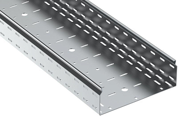 Лоток листовой перфорир. 100х300 L2500 сталь 1.5мм ESCA 7 IEK CLP10-100-300-150-D25