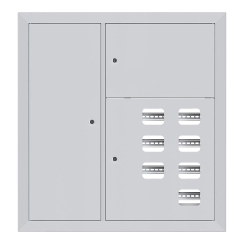 Щит этажный 7кв. слаботочка слева (1000х950х160) Basic EKF mb28-v-7z