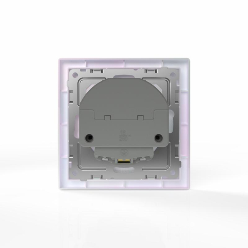 Розетка 1-м СП Pixel IP20 с заземл. с 2-мя заряд. устр. USB тип A+C механизм перламутр. TOKOV ELECTRIC TKE-PX-R1U2AC-C04