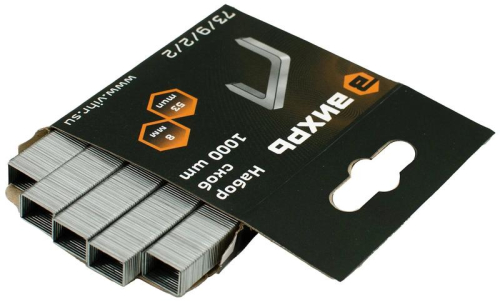 Скоба для мебельного степлера 8мм тип 53 (уп.1000шт) Вихрь 73/9/2/2