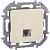 Розетка телефонная Inspiria RJ11 механизм сл. кость IEK 673821