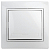 Выключатель 1-кл. СП Plano 10А IP20 1Э-101-01 250В бел. Intro Б0038822