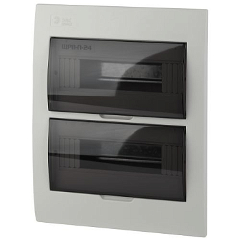 Бокс встраиваемый ЩРВ-П-24 24мод. IP41 пластик SIMPLE NO-box_simple-plastic_24_flush BOXF24 Эра Б0041516