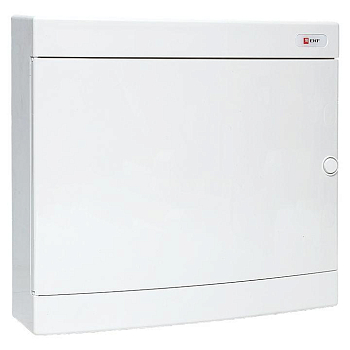 Щит распределительный навесной Unix 2х18мод. IP41 бел. дверь PROxima EKF ux-2x18-nw
