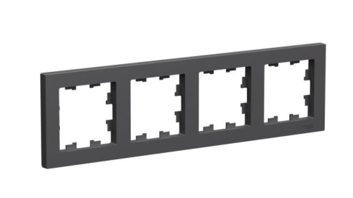 Рамка 4-м AtlasDesign универс. базальт SE ATN001404