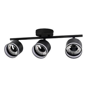 Светильник PCL-0703 max 20Вт (каждая лампа) 3xGX53 IP20 230В BL настен./потолочн. декор. под лампу JazzWay 5066847