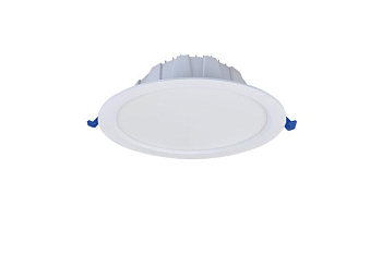 Светильник светодиодный FD 10 R 12W OP 940 D120 WH IP44 145х35мм 12Вт 4000К Ra 90 IP44 встраив. бел. даунлайт Русский Свет 11041023291