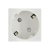 Розетка PRIMER 45град. с заземл. защ. шторки винт. зажим РКС-20-30-П-45 бел. IEK PR-KK40D-RSZH-2-2-45-K01 Розетка PRIMER 45град. с заземл. защ. шторки винт. зажим РКС-20-30-П-45 бел. IEK PR-KK40D-RSZH-2-2-45-K01