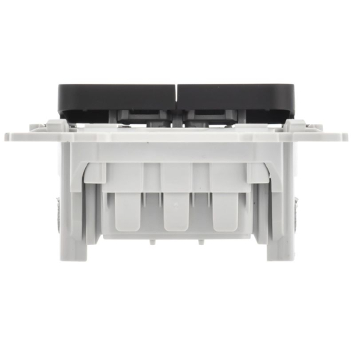 Выключатель 2-кл. СП FLITE ВС12-1-0-ФлЧ 10А механизм черн. IEK FI-V20-0-10-1-K02