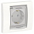 Розетка 1-м СП 2мод. Unica New 16А IP44 с заземл. защ. шторки с крышкой бел. SchE NU003718