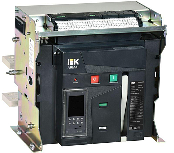 Выключатель автоматический воздушный 3п E 2500А 85кА TD стац. с комплектом аксессуаров ARMAT IEK AR-ACB-3FE-085-2500A-TDCF