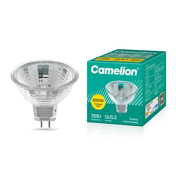 Лампа галогенная MINI JCDR (MR11) 35Вт GX5.3 230В Camelion 7092