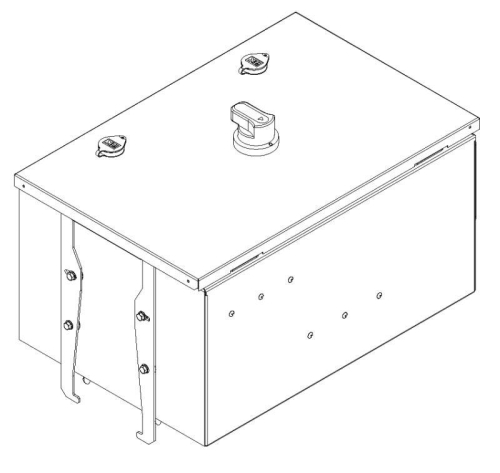 Коробка отбора мощности Plug-in без авт. выкл. 500А Cu 3L+N+PER IP55 IEK LB-500C4-35-PB-KOM-Y0