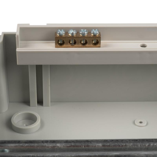 Бокс модульный накладной PDB/W 4008 GR (ЩРН-ПГ- 8) IP65 пластик. Pro JazzWay 5072060