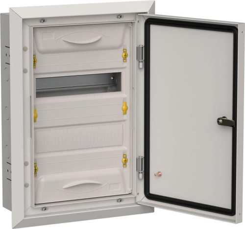 Корпус ЩРв-24 (1х24) TITAN 5 505х365х130 IP31 сер. метал. IEK TI5-50-V-024-31-7035