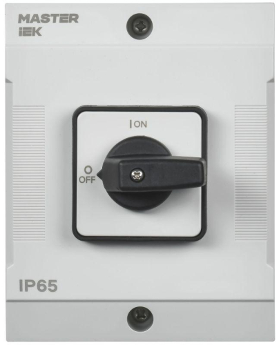 Переключатель кулачковый 25А (сх. 92) в боксе стандартная рукоятка IEK MI-CS20-025-092