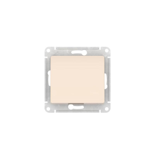 Выключатель 1-кл. Glossa (сх. 1) 10AX быстрозажим. клем. механизм беж. SE GSL000211S