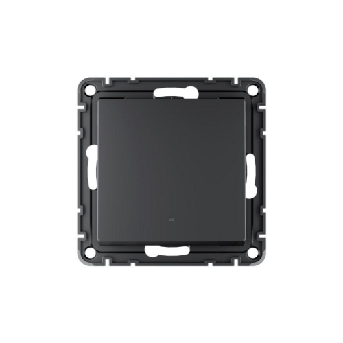 Выключатель 1-кл. AtlasDesign Smart 10А (сх. 1) L+N с подсветкой Zigbee механизм карбон SE ATN001013Z