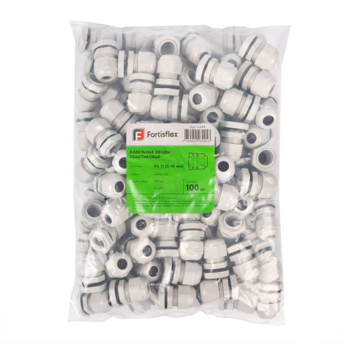 Ввод кабельный пластиковый PG 19 (12-16 мм) (уп.50шт) Fortisflex 88164