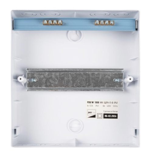 Бокс модульный накладной PDB/W 1008 WH (ЩРН-П- 8) IP41 пластик. Pro JazzWay 5071667