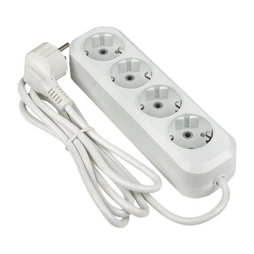 Удлинитель 4х3м с заземл. 16А IP20 Эксперт 3.0кВт ПВС 3х1 PROxima EKF UBA16-310-4-03