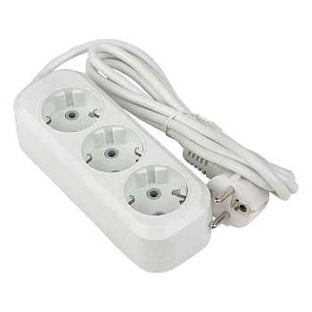 Удлинитель 3х2м с заземл. 16А IP20 Эксперт 3.0кВт ПВС 3х1 PROxima EKF UBA16-310-3-02