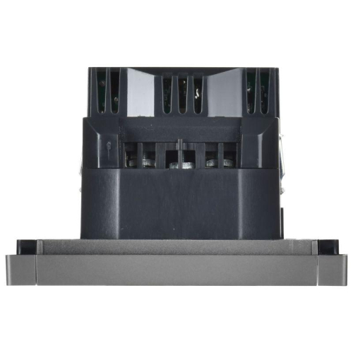 Розетка FORTE&PIANO FP545 16А USB A+A 3.1А с заземл. защ. шторки винт. крепл. сталь IEK FP-R14-16-U21-D31-K46