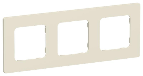 Рамка 3-м СП FLITE РУ-3-К-ФлСл сливочный IEK FI-M32-32-20-K86