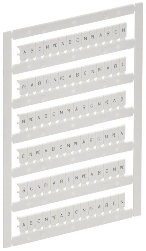 Маркер для CTS/CP 2.5кв.мм "A; B; C; N; PE" ARMAFIX IEK AF-CT10D-M-D25-21