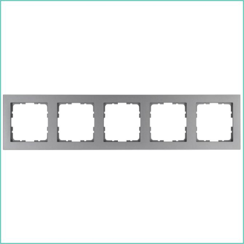 Рамка 5-м G-Classic алюм. Jasmart G1005S