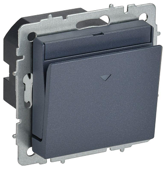 Выключатель карточный BRITE 30А ВС10-1-8-БрМ механизм маренго IEK BR-V11-0-10-K35