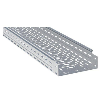 Лоток листовой перфорир. 300х80 L3000 сталь 0.8мм HDZ EKF L8030001-HDZ