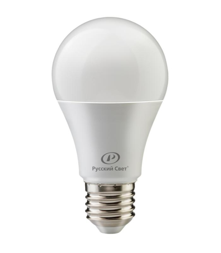 Лампа светодиодная RS LED A60 E27 14W 220-240В 4000К 14Вт 1400лм Ra 90 грушевидная Русский Свет 15010345107