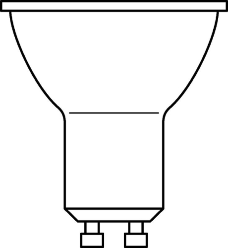 Лампа светодиодная LED Value LVPAR1650 6SW/840 6Вт GU10 230В 10х1 RU OSRAM 4058075581470