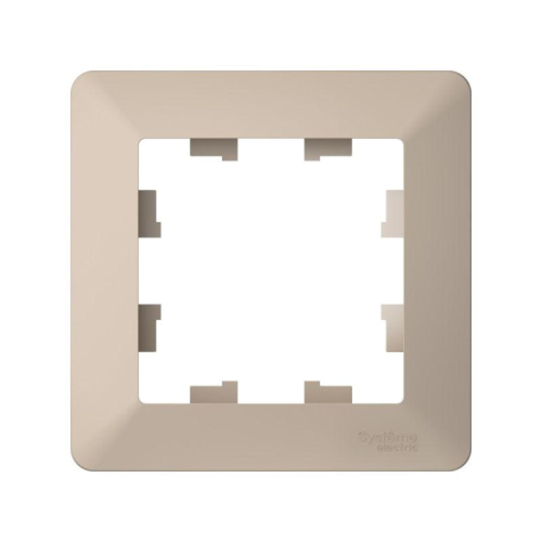 Рамка 1-м AtlasDesign Air песочн./дым. бел. SE ATN221201